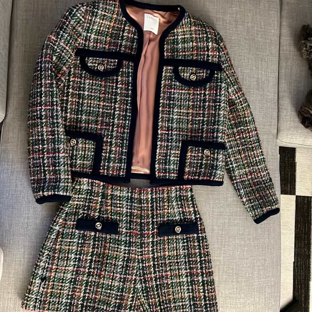 Sandro blazer and short set